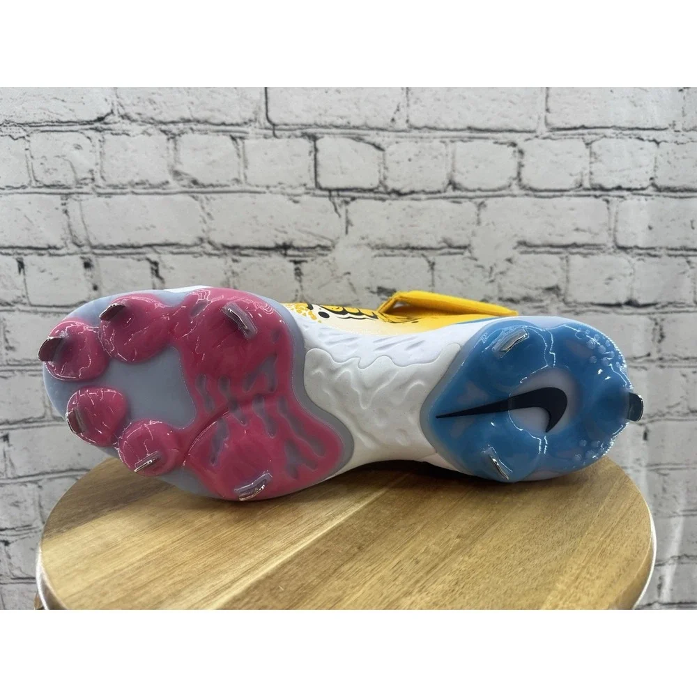 Nike x RBI Exclusive Alpha Huarache Elite 3 B-ball Cleats Fz7344-700 Men's 15 - Picture 9 of 10